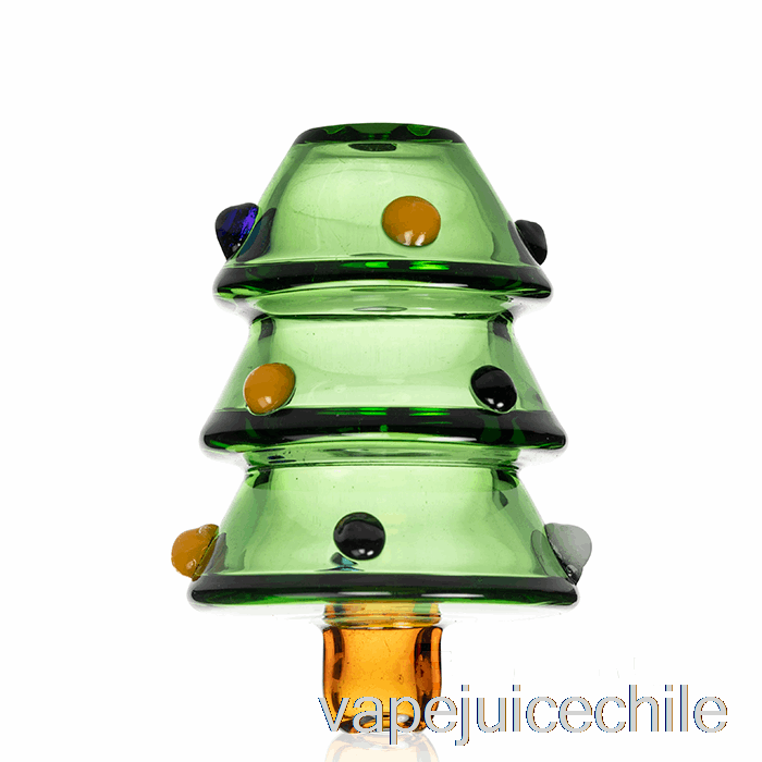 Vape Chile Cáñamo árbol De Navidad Tapa De Carbohidratos De Vidrio Verde